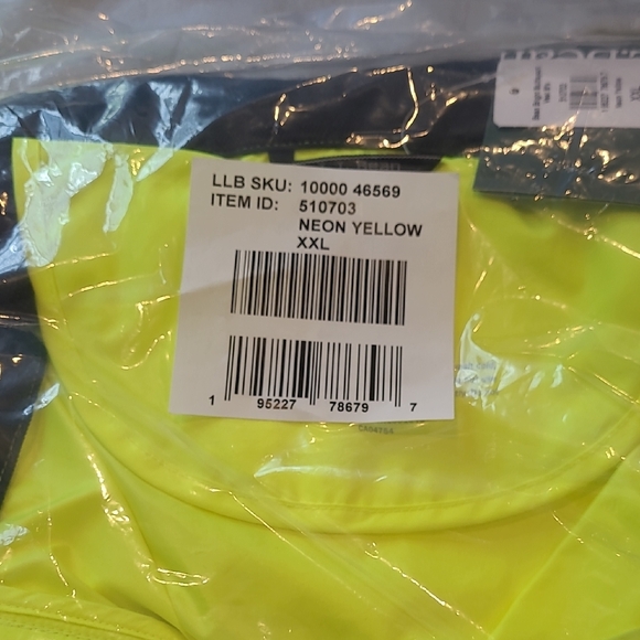 L.L. Bean Bright Multisport Vest Lightweight Sleeveless XXL - Picture 5 of 7